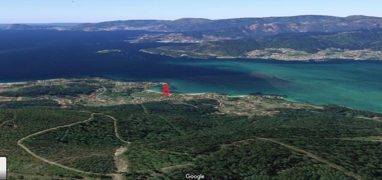Apartamento Playa A 20 Minutos De Santiago ノイア エクステリア 写真